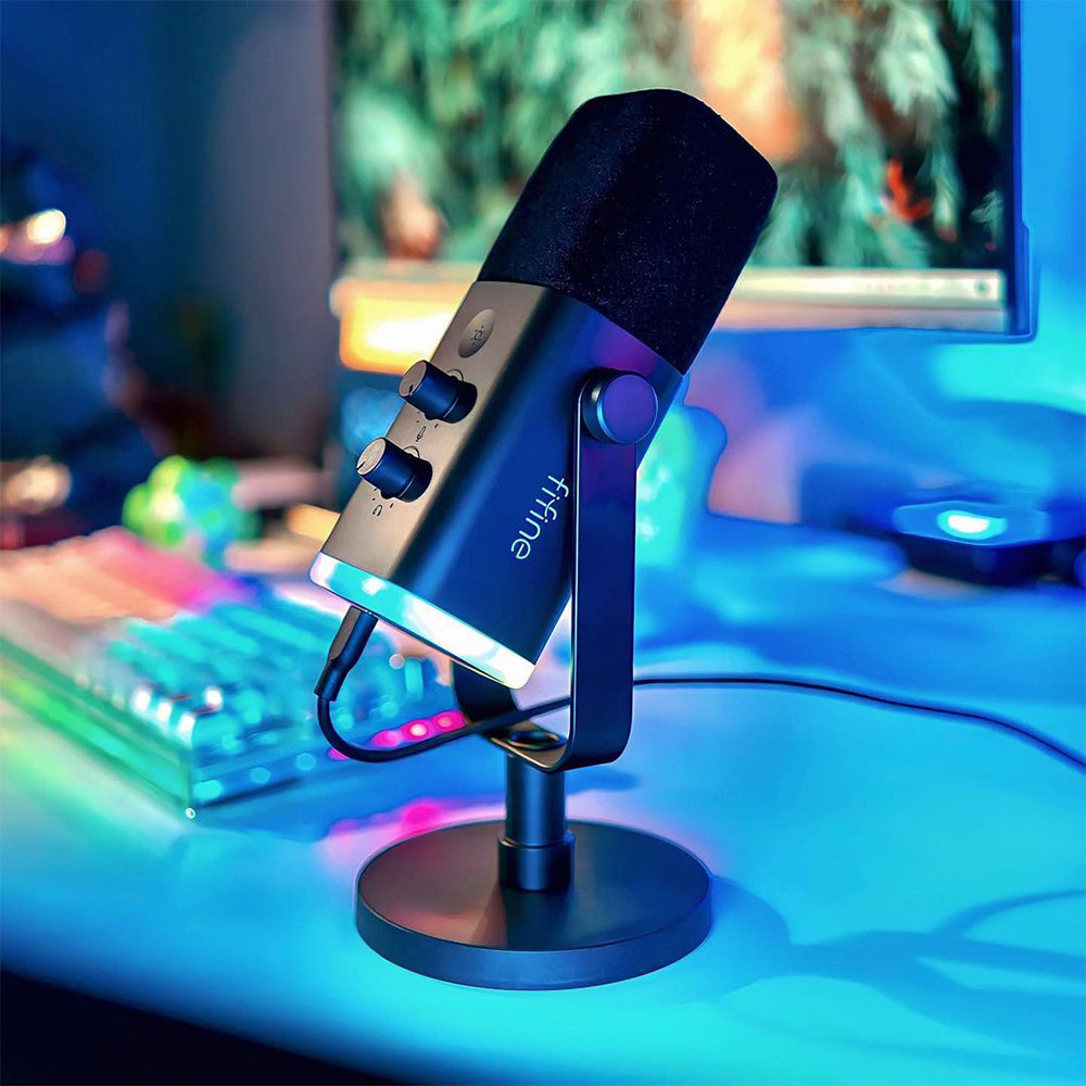 Dynamic Touch Mute Microphone