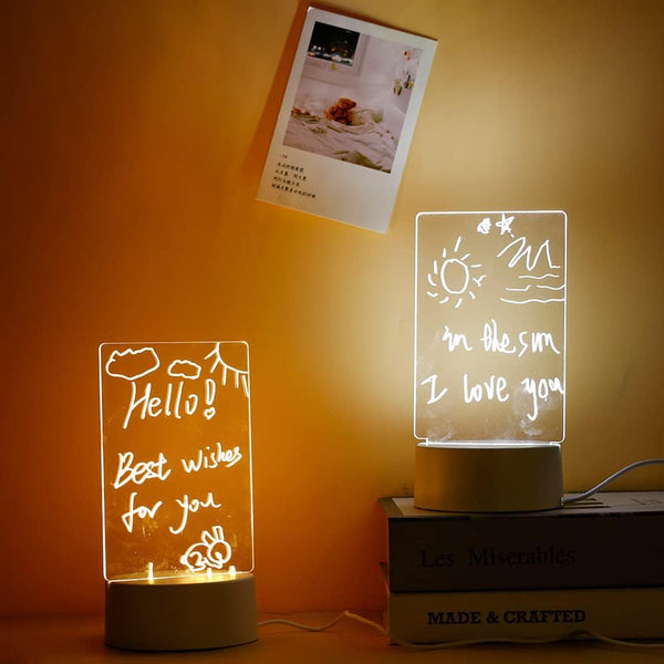 LED Night Light Message Board