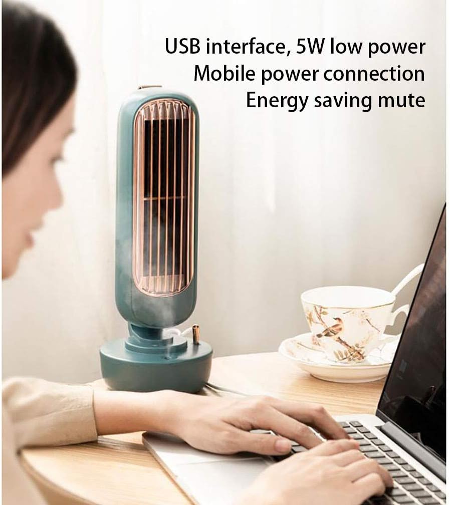 Mini Humidifier Table Fan