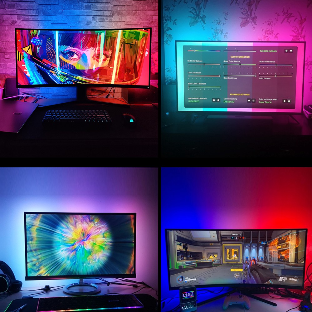 Monitor Ambient LED Light Strip