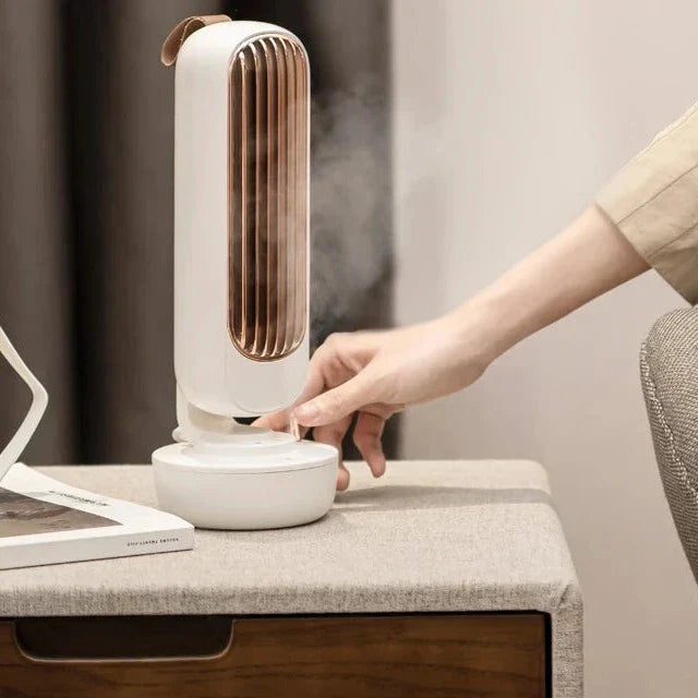 Mini Humidifier Table Fan