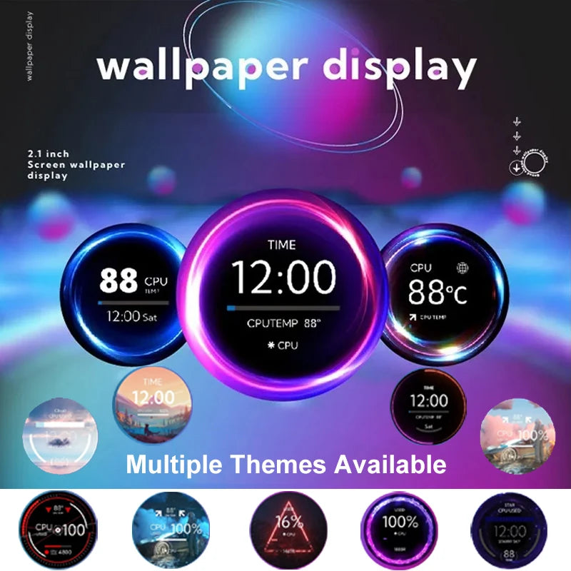 Mini Water-Cooled LCD Monitor